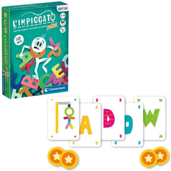 Immagine di GIOCHI L'IMPICCATO POCKET 1pz CLEMENTONI