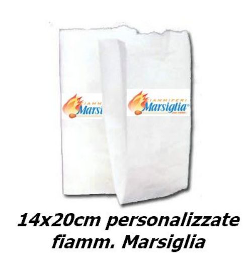 Immagine di SACCHETTI CARTA 14X20cm 200pz LEGGERI - FIAMMIFERI MARSIGLIA