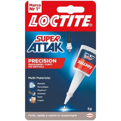 Picture of COLLA SUPER ATTAK 5gr 1pz PRECISION - LOCTITE