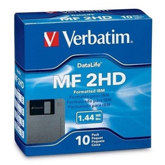 Immagine di FLOPPY VERBATIM MF 2HD 10pz