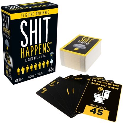 Immagine di GIOCO CARTE SHIT HAPPENES IL GIOCO DELLA SFIGA 1pz