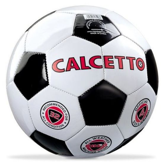 Immagine di PALLONE CALCETTO CUCITO 1pz size4 SGONFIO