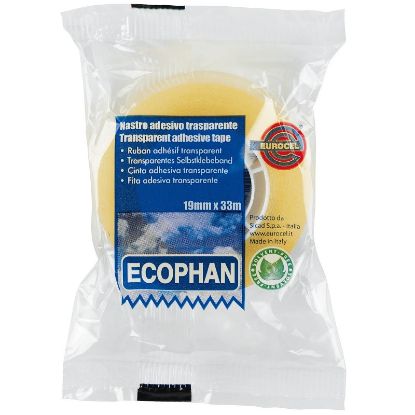Immagine di SCOTCH TRASPARENTE 19mm X 33mt 8pz ECOPHAN EUROCELL
