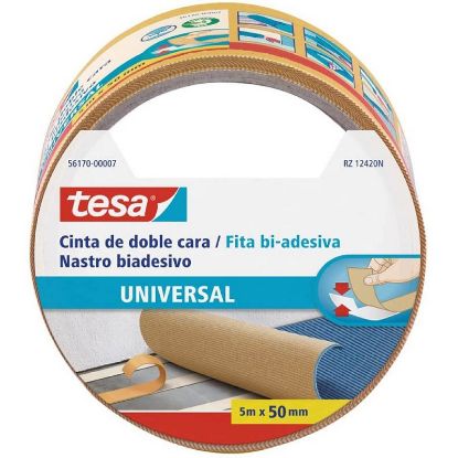 Immagine di SCOTCH BIADESIVO 50x5mt BIADESIVO UNIVERSALE 1pz TESA