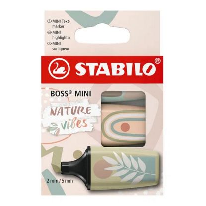 Immagine di EVIDENZIATORE STABILO BOSS MINI 3pz TENUI COLORI ASSORITITI