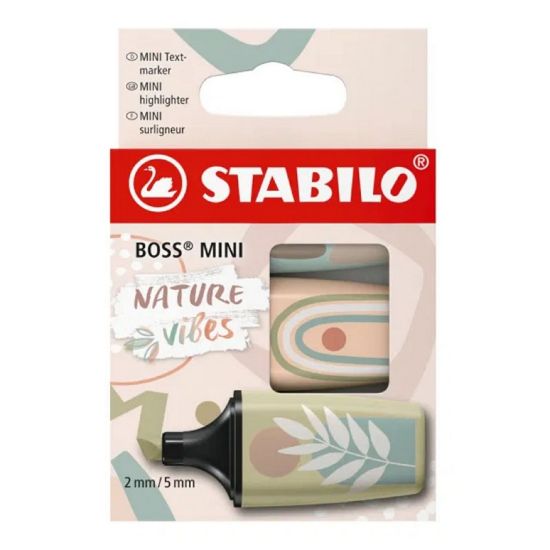 Immagine di EVIDENZIATORE STABILO BOSS MINI 3pz TENUI COLORI ASSORITITI