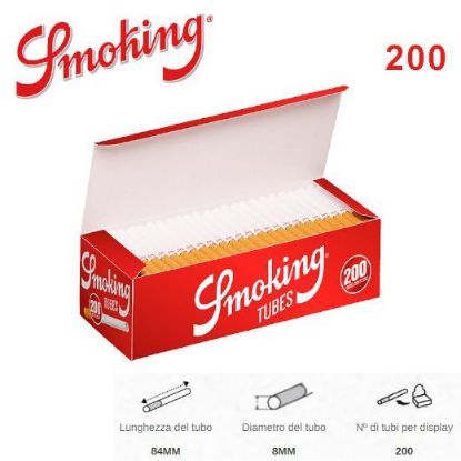 Immagine di TUBETTI SMOKING DELUXE KS 5x200pz (Acc. 3,6)-B00002013