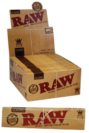 Immagine di CARTINE RAW KS SLIM 50pz (Acc.5,76 )- PROV-A02858001