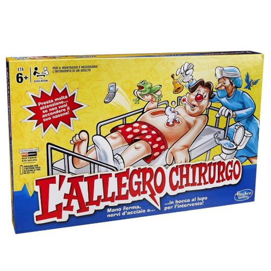 Immagine di GIOCHI SCATOLA MB ALLEGRO CHIRURGO 1pz