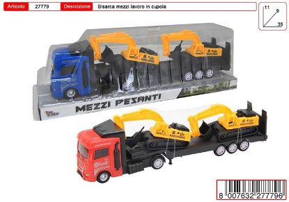 Immagine di GIOCHI CAMION BISARCA MEZZI LAVORO 1pz