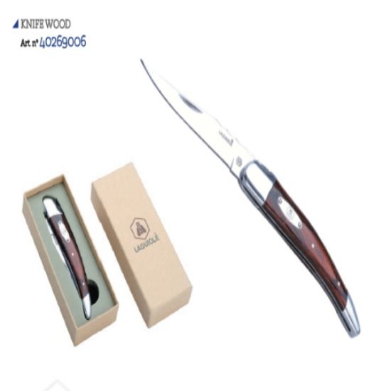 Picture of LAGUIOLE COLTELLI KNIFE PAKKAR WOOD PAULHE 1pz