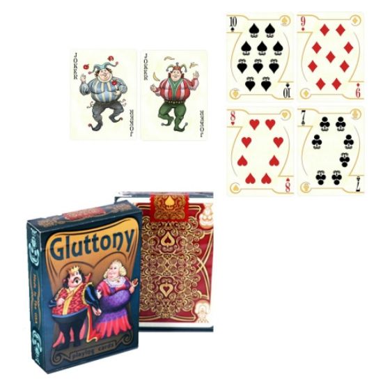 Immagine di CARTE DA POKER BICYCLE 1pz GLUTTONY