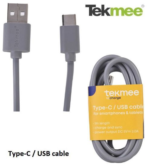 Immagine di CAVETTO USB TYPE-C 1pz 1mt - TEKMEE