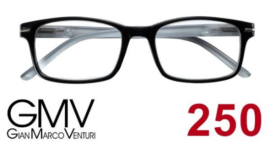 Immagine di OCCHIALI GRAD. GMV GENOVA (da 2.50) 1pz GRIGIO NERO
