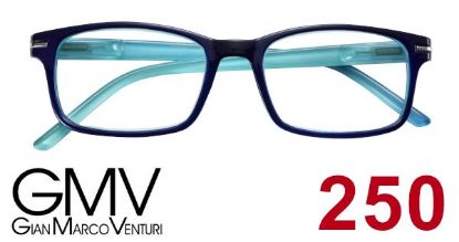Immagine di OCCHIALI GRAD. GMV GENOVA (da 2.50) 1pz AZZURRO BLU