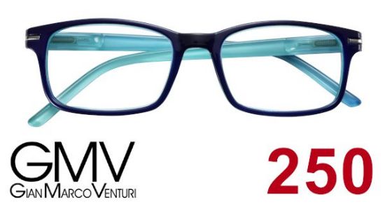 Immagine di OCCHIALI GRAD. GMV GENOVA (da 2.50) 1pz AZZURRO BLU
