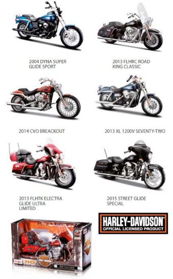 Picture of GIOCHI MOTO 1:12 HARLEY DAVIDSON