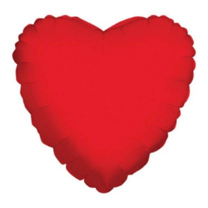 Immagine di PALLONCINI MYLAR 1pz 92cm CUORE ROSSO