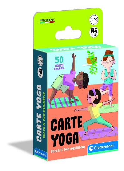 Immagine di GIOCHI CARTE YOGA 1pz CLEMENTONI
