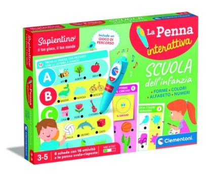 Immagine di GIOCHI PENNA INTERATTIVA - SCUOLA INFANZIA 1 1pz CLEMENTONI