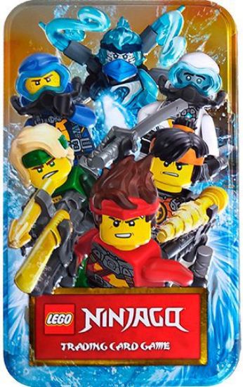 Immagine di CARTE DA GIOCO LEGO NINJAGO TIN XXL SERIE2