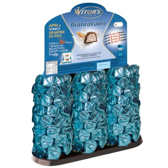 Immagine di WITOR'S BOERI 240+300pz BIANCO CUORE - EXPO DA BANCO - PR2024