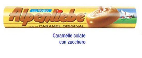 Immagine di PERFETTI ALPENLIEBE STICK CARAMEL ORIGINAL 24pz
