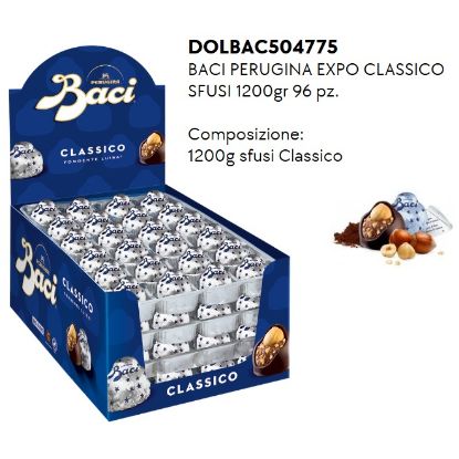 Immagine di BACI PERUGINA CLASSIC SFUSI EXPO 1200gr 96pz - PR2025