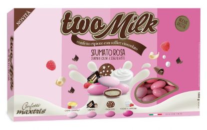 Immagine di CONFETTI MAXTRIS 1kg TWO MILK SFUMATO ROSA