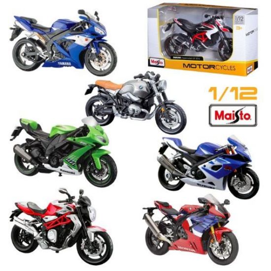 Picture of GIOCHI MOTO STRADALI 1:12 MAISTO 1pz MODELLI ASSORTITI