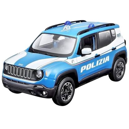 Picture of GIOCHI AUTO 1:24 JEEP RENEGADE POLIZIA 1pz
