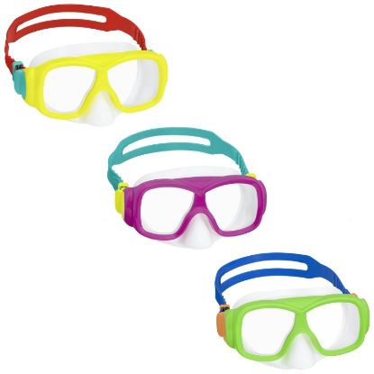 Immagine di NUOTO MASCHERA 7-14ANNI 1pz AQUANAT COLORI ASSORTITI