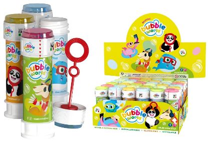 Picture of GIOCHI BOLLE SAPONE CON GIOCO 36pz ANIMAL