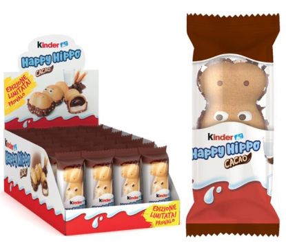 Immagine di FERRERO KINDER HAPPY HIPPO T1x 28pz CACAO