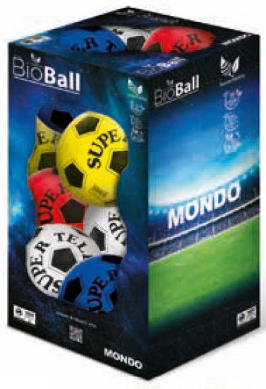 Immagine di ESPOSITORE PALLONE MONDO 40x40x80cm x 12 PALLONI D.230
