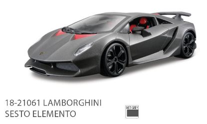 Picture of GIOCHI AUTO 1:24 LAMBORGHINI SESTO ELEMENTO 1pz