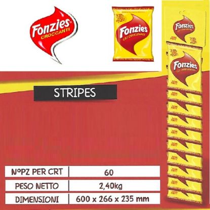Immagine di PATATINE FONZIES STRISCIA 40gr  60pz