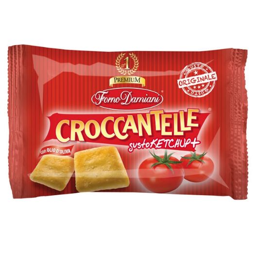 Immagine di SALATI FORNO DAMIANI CROCCANTELLE KETCHUP 35g 50pz