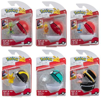 Immagine di GIOCHI POKEMON CLIP N GO 6pz - ASSORTIMENTO N.2