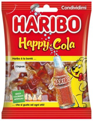 Immagine di HARIBO BUSTA HAPPY COLA 100g 10pz