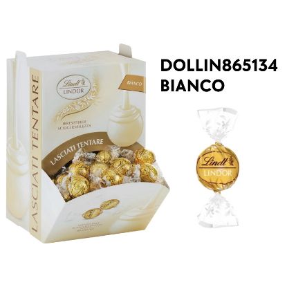 Picture of LINDT BOULES LINDOR 1200gr BIANCO 96pz bocca di lupo