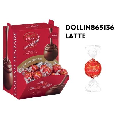 Picture of LINDT BOULES LINDOR 1200gr LATTE 96pz bocca di lupo