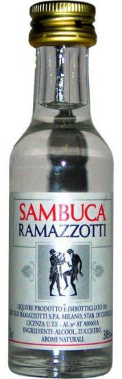 Immagine di MIGNON SAMBUCA RAMAZZOTTI VAP 38gradi 3cl. 20pz
