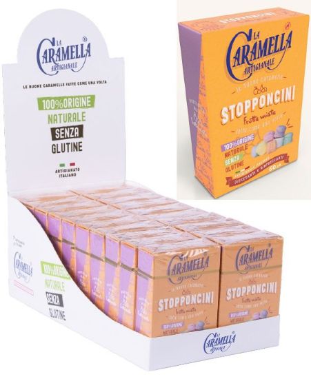 Immagine di LA CARAMELLA ARTIGIANALE ASTUCCIO 20pz 50gr STOPPONCINI