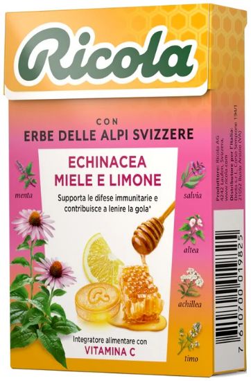 Immagine di RICOLA ASTUCCIO ECHINACEA MIELE E LIMONE 50g 20pz
