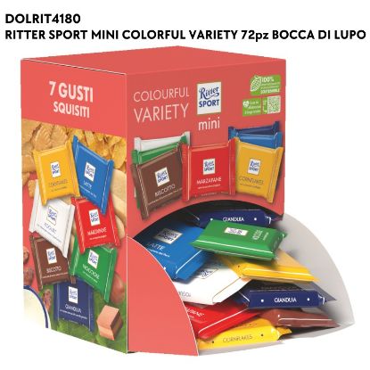 Immagine di RITTER SPORT MINI 72pz - BOCCA DI LUPO - PR2025