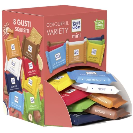 Picture of RITTER SPORT MINI 72pz - BOCCA DI LUPO - PR2026