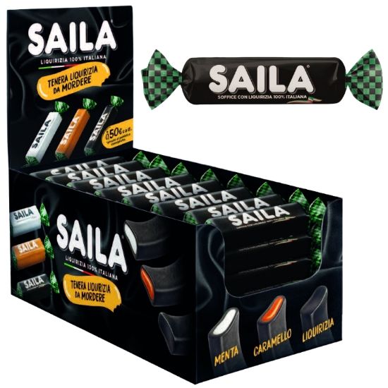 Picture of SAILA SOFT LIQUIRIZIA 100pz 19gr MONOPEZZO