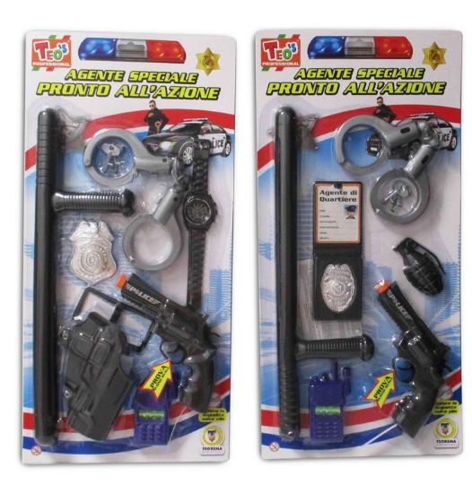 Immagine di GIOCHI SET AGENTE POLIZIA 1pz TEOREMA