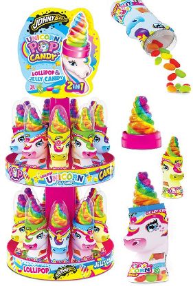 Picture of JOY CHUPA UNICORN&CANDY EXPO 18pz 50gr - JOYGUM